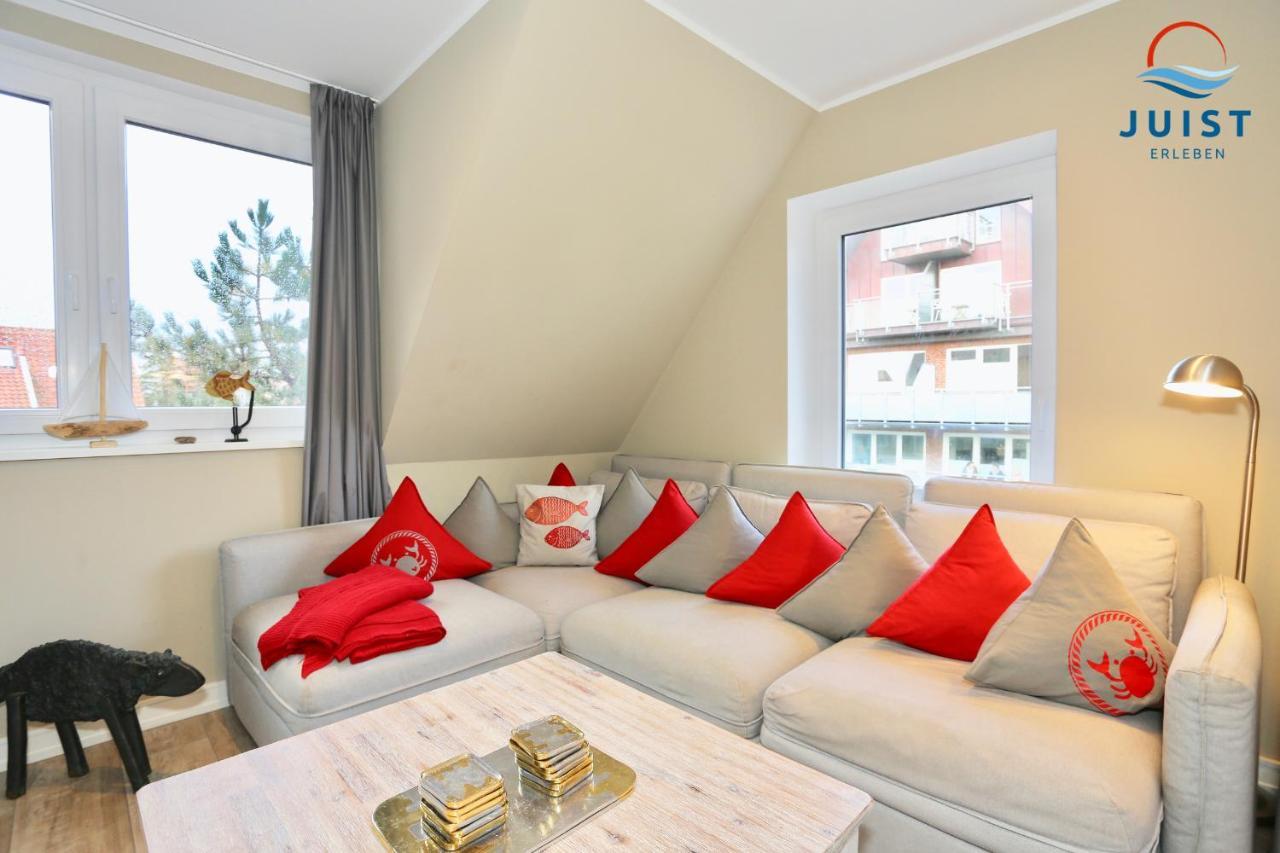 Haus Achterhus 213 - Wohnung 13 "Rote Krabbe" Juist Kültér fotó