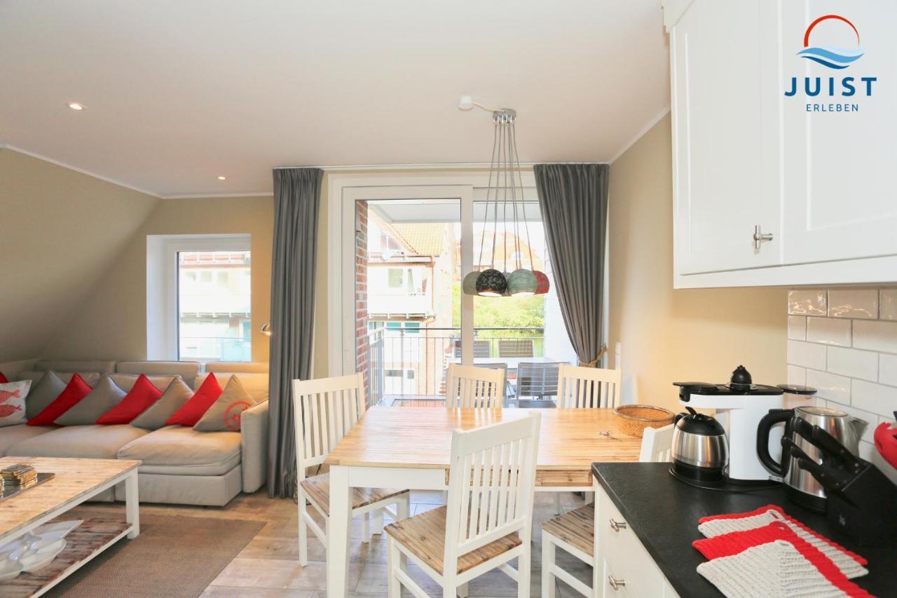 Haus Achterhus 213 - Wohnung 13 "Rote Krabbe" Juist Kültér fotó